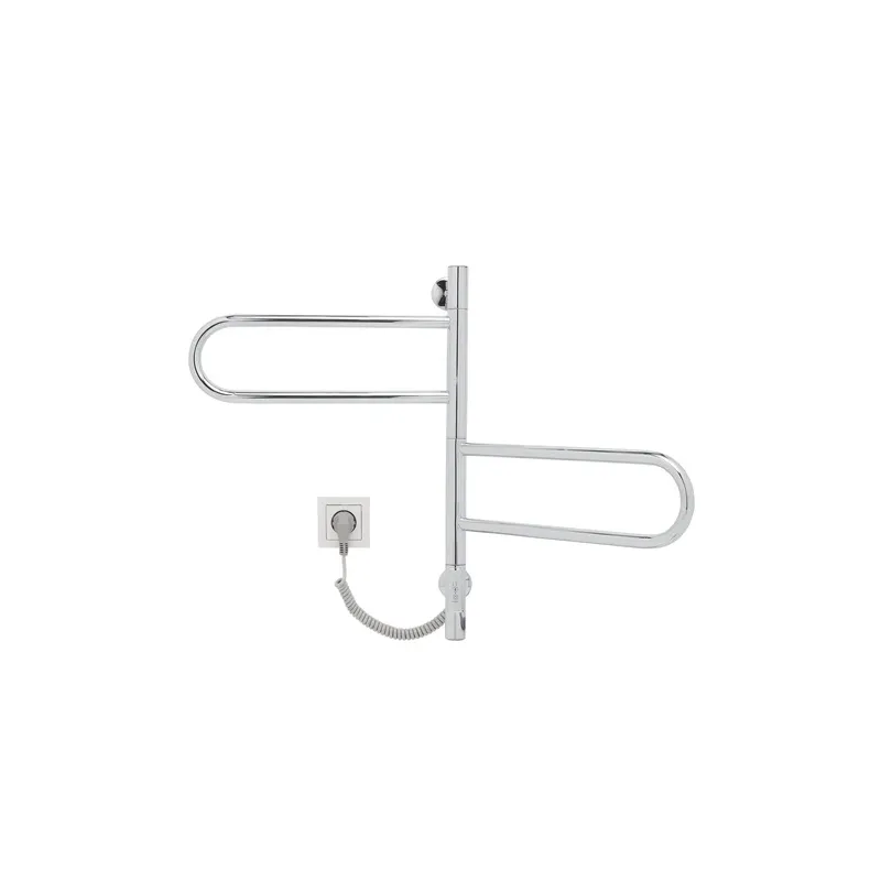 Elektriskais dvieļu žāvētāja stienis Domoletti E2.T-2_44X60 R2.BARS, hroma krās., 44 cm x 60 cm, 55 W