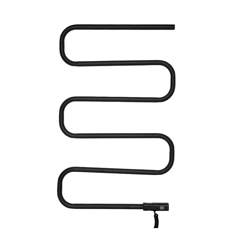 Elektriskais dvieļu žāvētāja stienis Thema Lux BK-107-110W, melna krās., 92.5 cm x 55.5 cm, 110 W