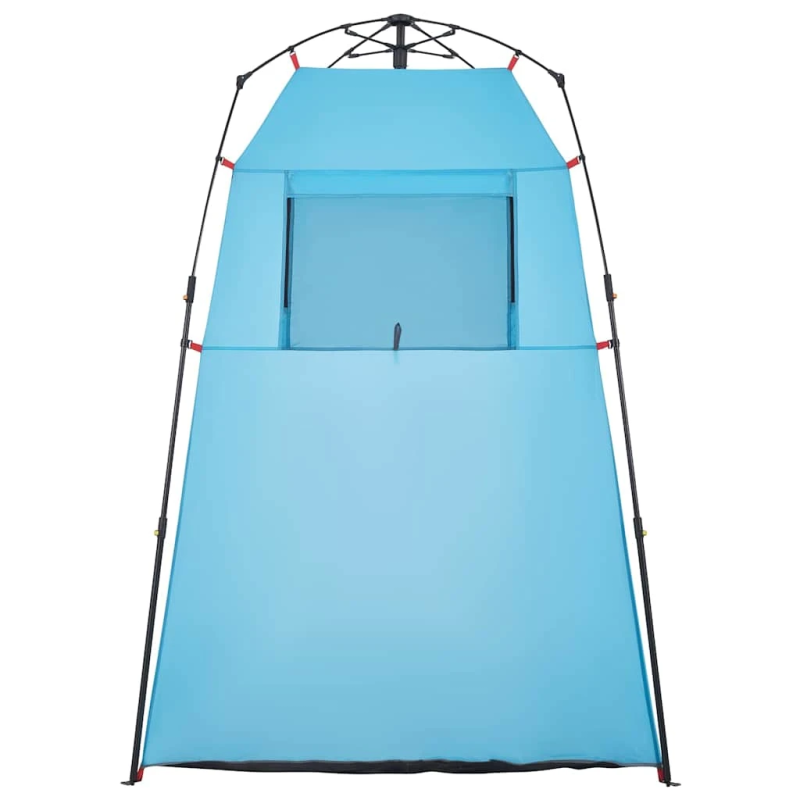 vidaXL pārģērbšanās telts, zila, ūdensnecaurlaidīga