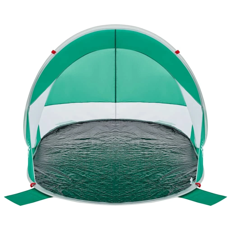 vidaXL pludmales telts, jūras zaļa, ūdensizturīga