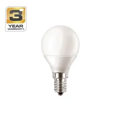 Led spuldze p45 4.9w e14 2700k 470lm pla