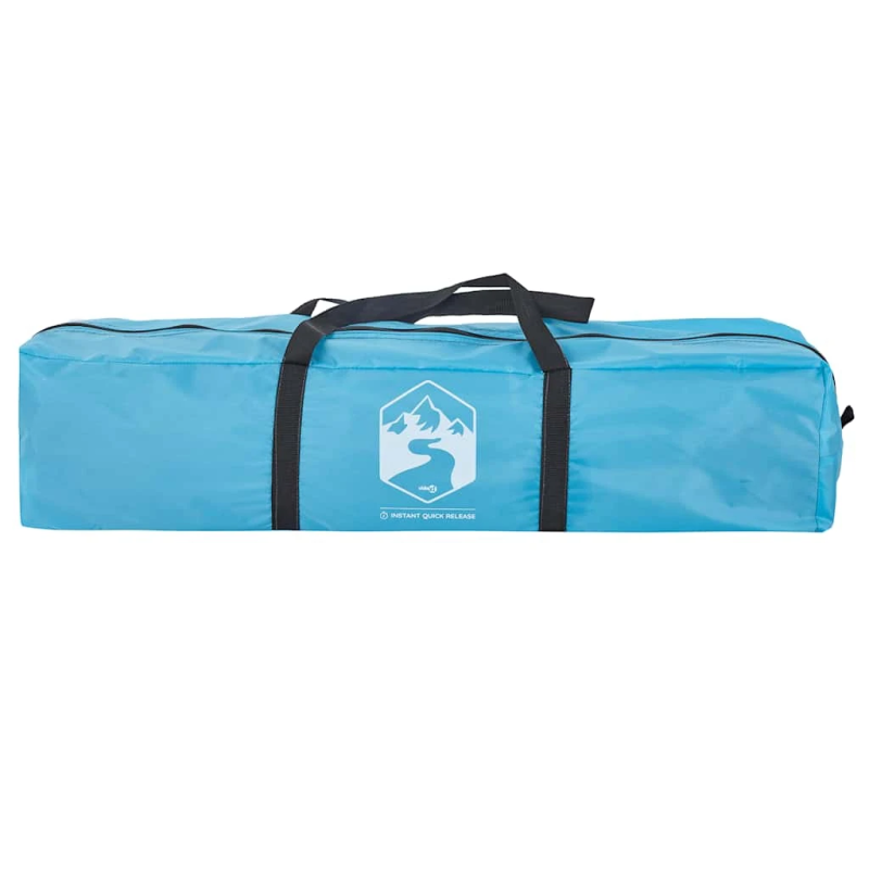 vidaXL kempinga telts 3 personām, zila