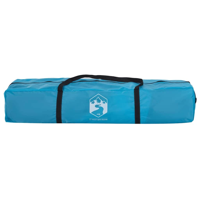 vidaXL kempinga telts 4 personām, kupola forma, zils