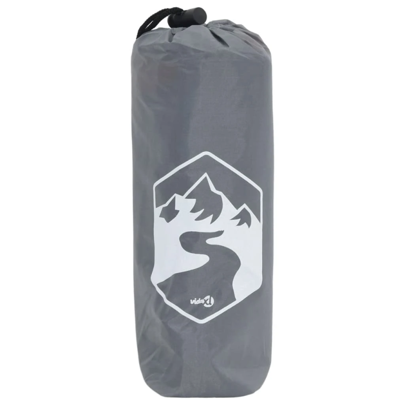 vidaXL lietus pončo ar kapuci, divi vienā dizains, 223x145 cm