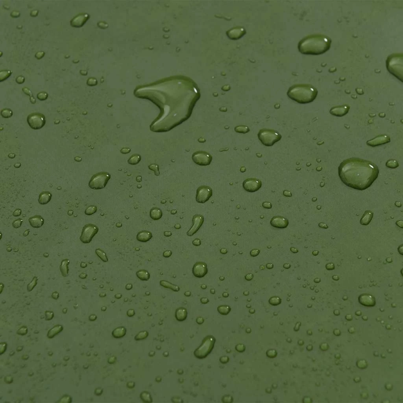 vidaXL piknika sega ar mieriņiem, zaļa, 205x155 cm