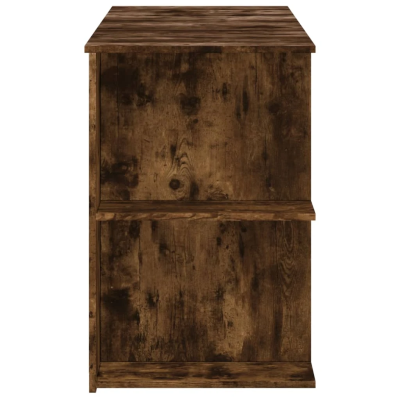 vidaXL rakstāmgalds, ozolkoka krāsa, 140x50x75 cm, inženierijas koks