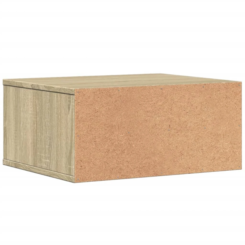 vidaXL printera statīvs, ozola krāsa, 49x40x22,5 cm, inženierijas koks