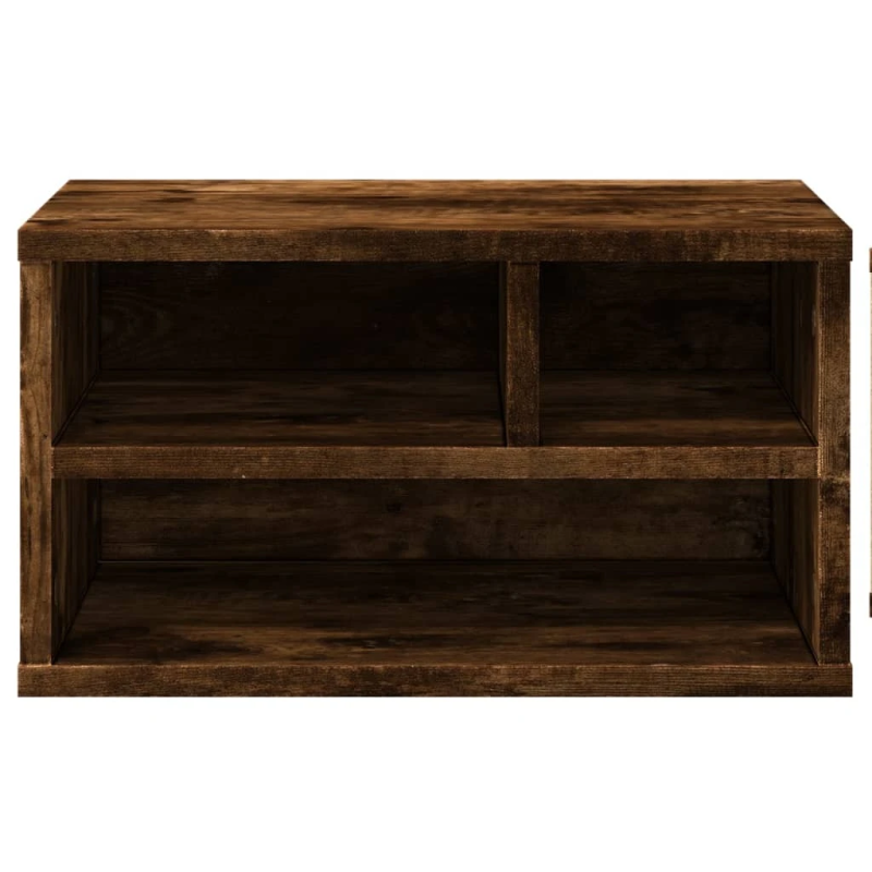 vidaXL printera statīvs, ozola krāsa, 40x32x22,5 cm, inženierijas koks