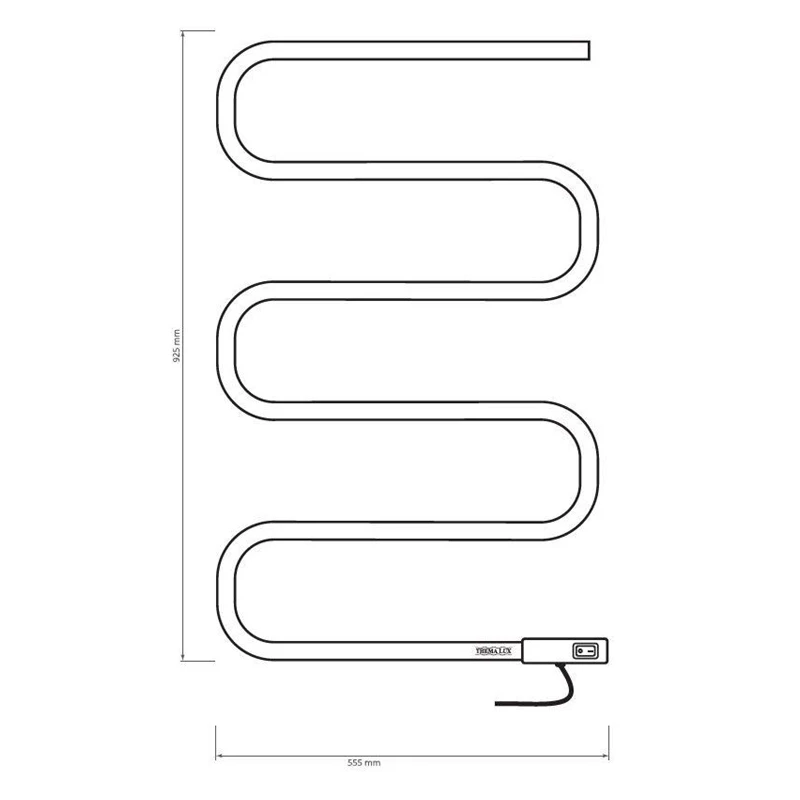 Elektriskais dvieļu žāvētājs bk-107-80w