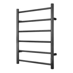 Электрический полотенцесушитель Thema Lux BK109W-6T, черный цв., 54 см x 71.5 см, 80 Вт