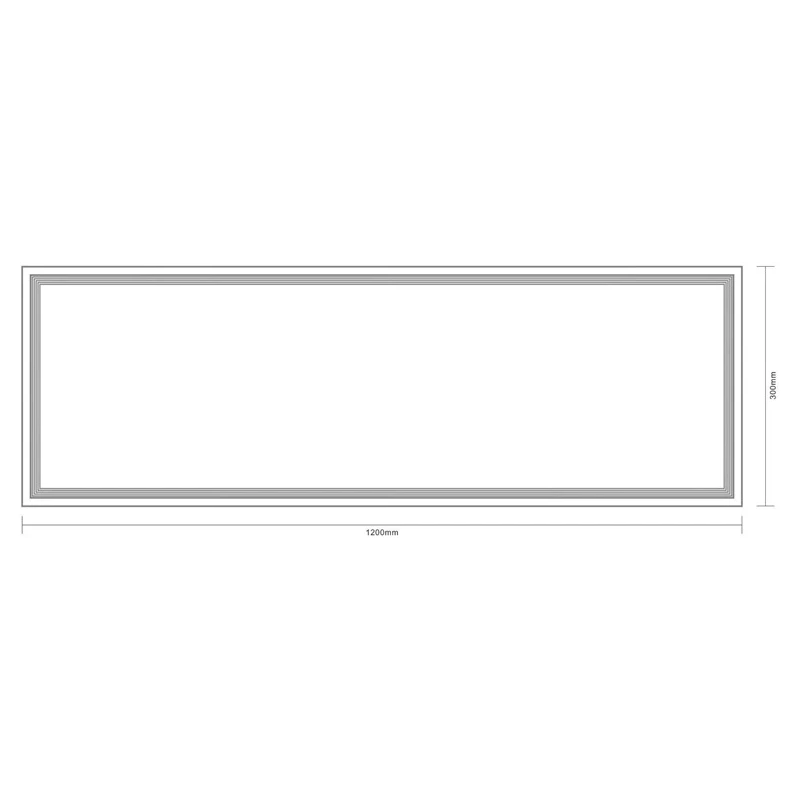 Led panelis 60120 36w 3600lm ip40