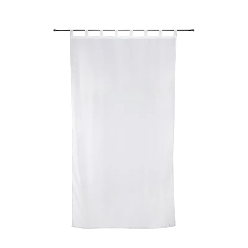 Aizkari diap cilpas 140x260 cm balti d