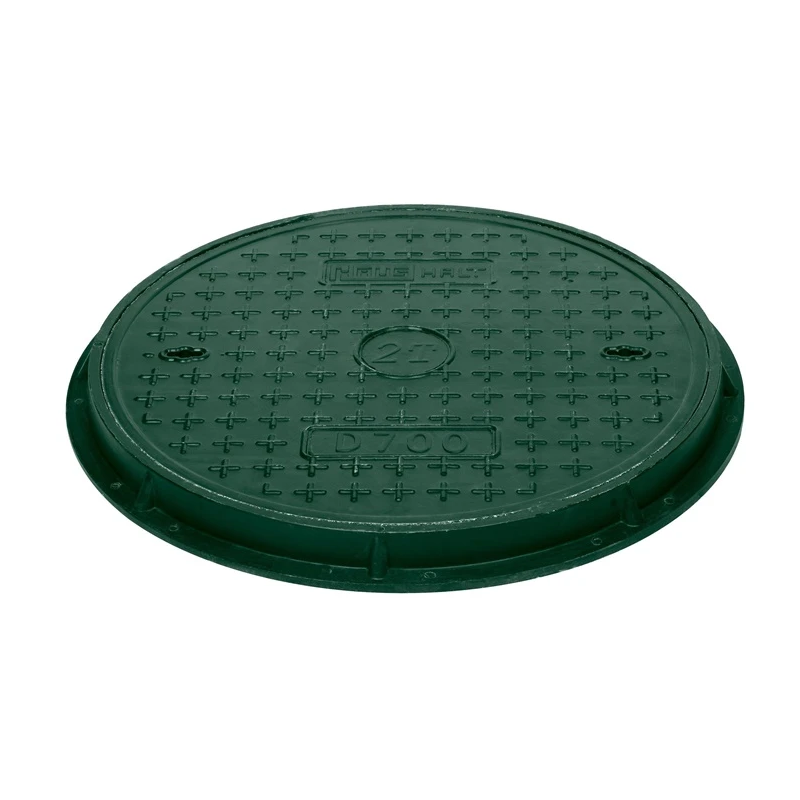 Vāks kanalizācijas dn700 2t zaļā haushal