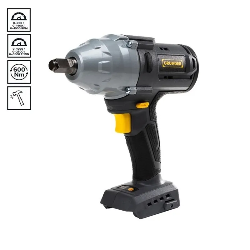 Akumulatora uzgriežņa atslēga Grunder CW-B0518 CW-B0518, 18 V