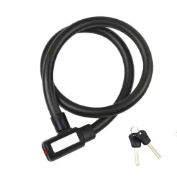 Jalgratta lukk Outliner FSBYL, must v., 1000 mm