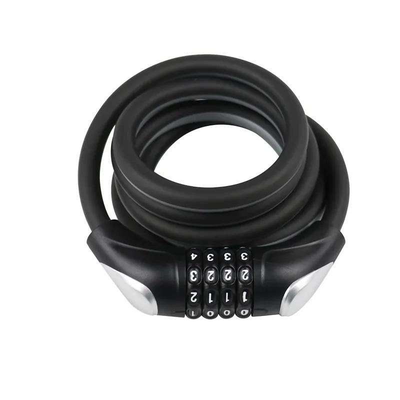 Velosipēda slēdzene Outliner, melna krās., 1800 mm