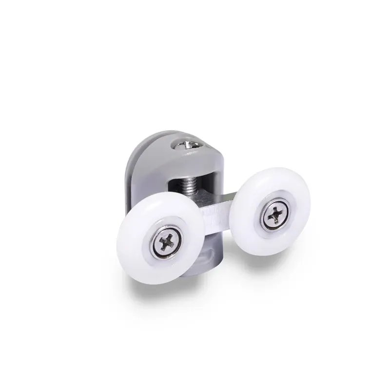 Dubultās pamatnes ritentiņi dušas kabīnei Thema Lux QZ-20 P2G23, DIA 2.3 cm, 2 gab.