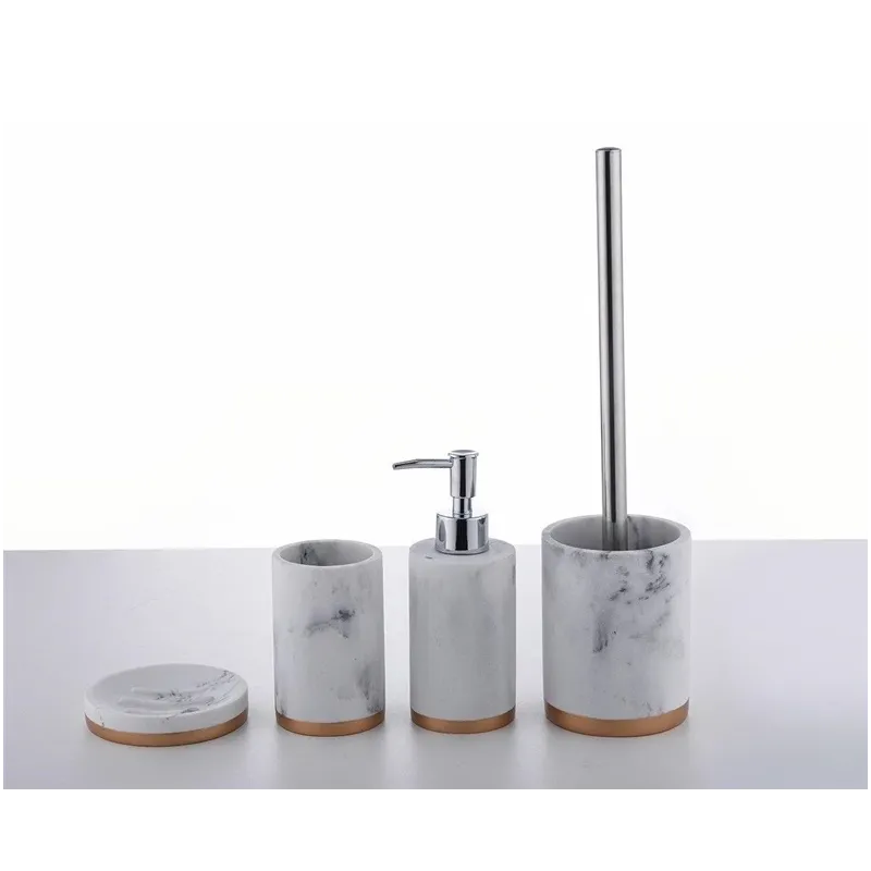 Ziepju dozators Domoletti Marble, balta krās.