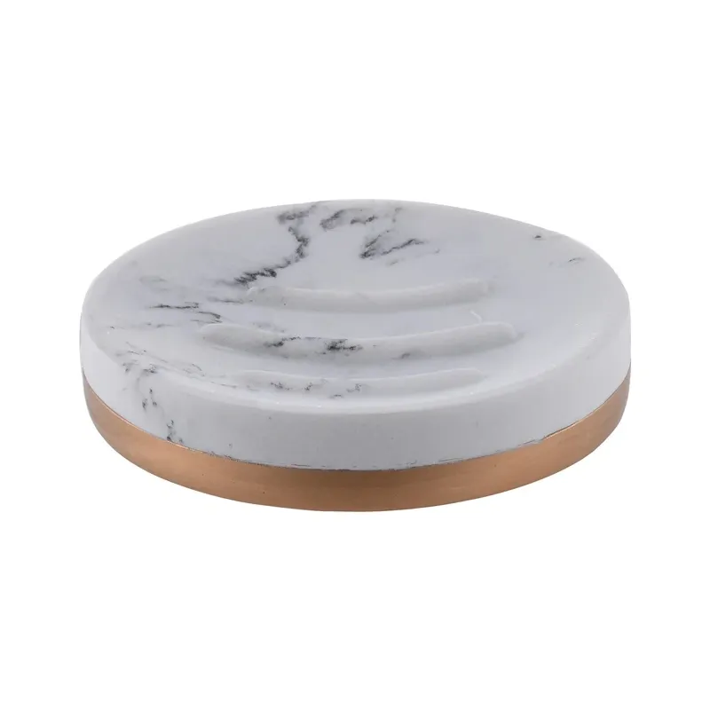 Ziepju trauciņš Domoletti Marble BA-R27-4, balta krās., 10 cm x 10 cm