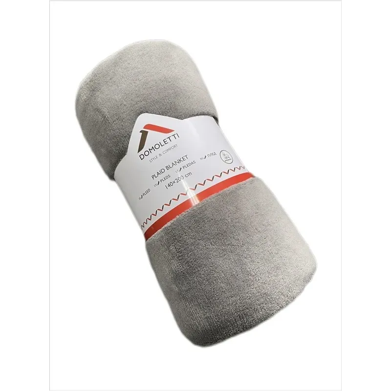 Pledi Domoletti CORAL, pelēka krās., 140 cm x 200 cm