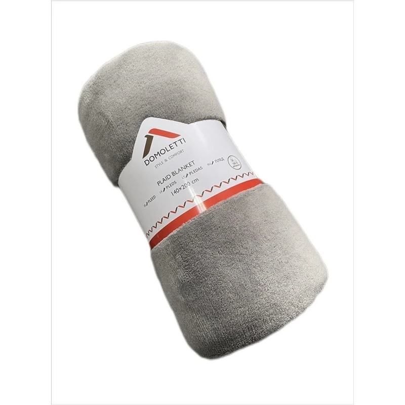 Pleds 140x200 cm colar pelēks