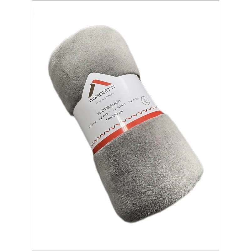 Pleds 140x200 cm colar pelēks