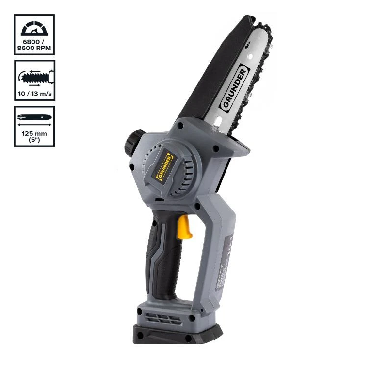 Ķēdes zāģis grunder gy2194 12cm bez ak.