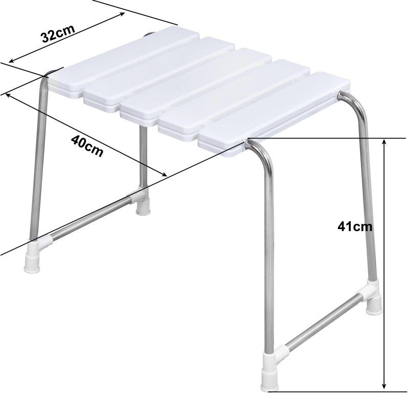 Sēdeklis dušas bb-01 big balts