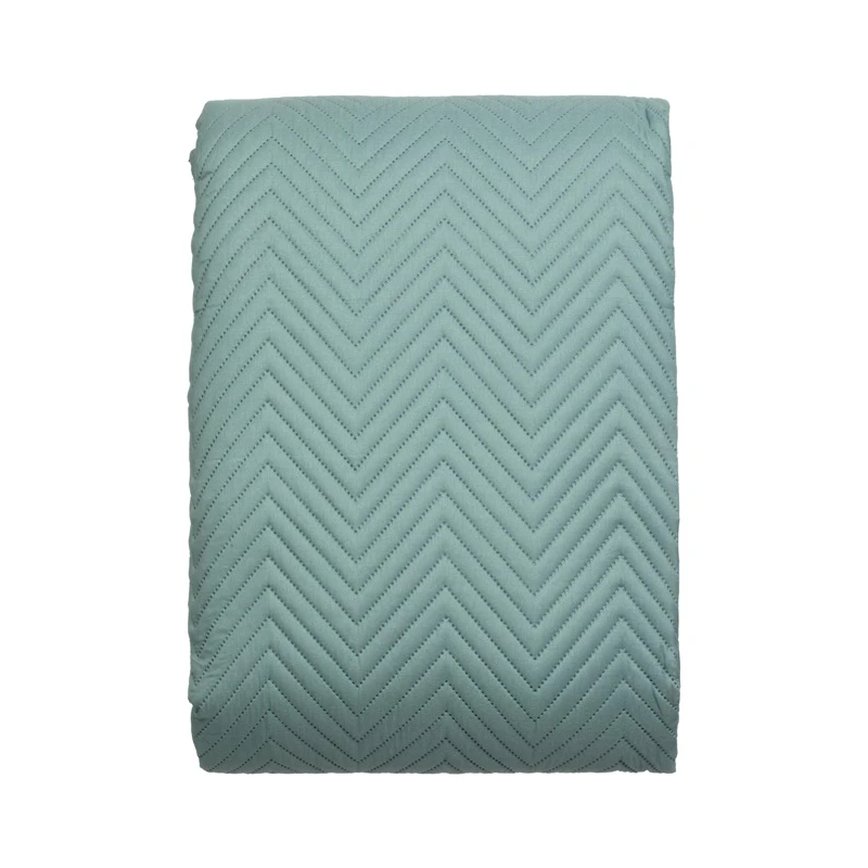 Gultas pārklājs microf. 220x220 cm zils