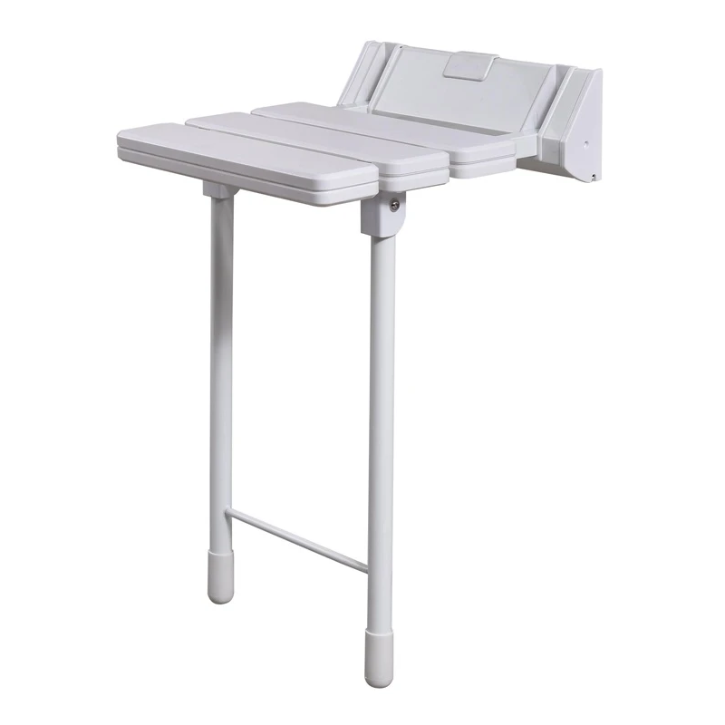 Balts dušas sols ar kāju a-7 thema lux