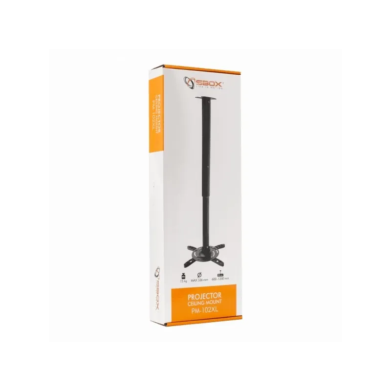 Sbox Projector Ceiling Mount max336mm 15kg PM-102XL