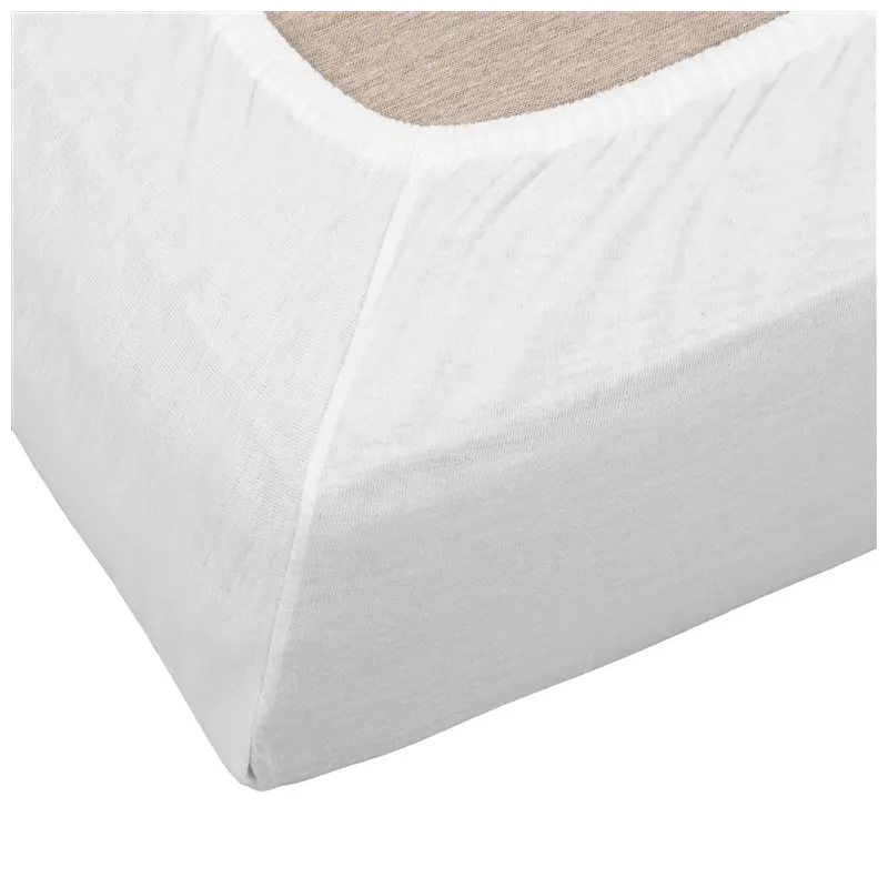 Bed sheet polycott 200x200+25cm white601