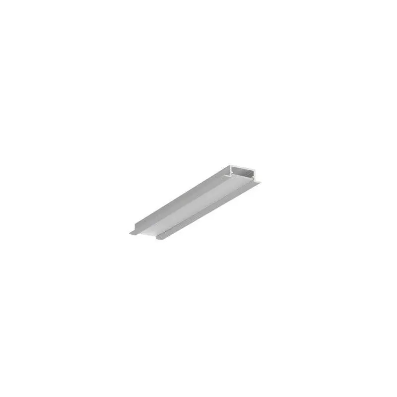 LED juostos profilis Standart BEGTIN12 Įleidžiamas F2005120, sidabro sp.
