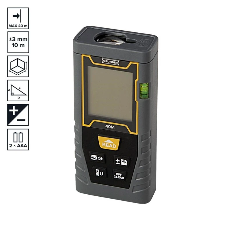 Attāluma mērītājs grunder l40 40m