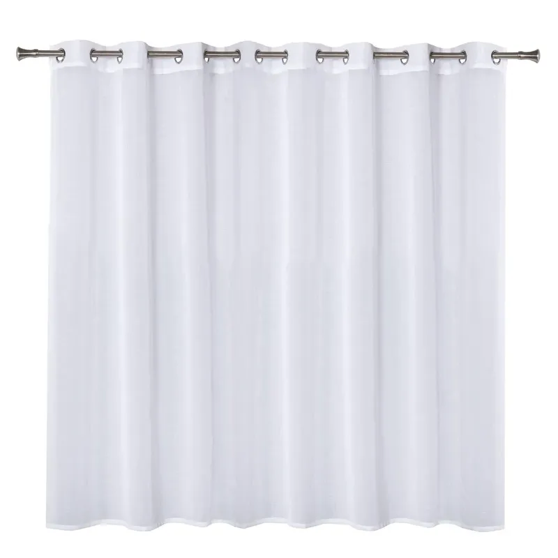 Curtain diana 290x160 rings white d