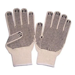 Cimdi trikotažas punktēti abipusėji gb71