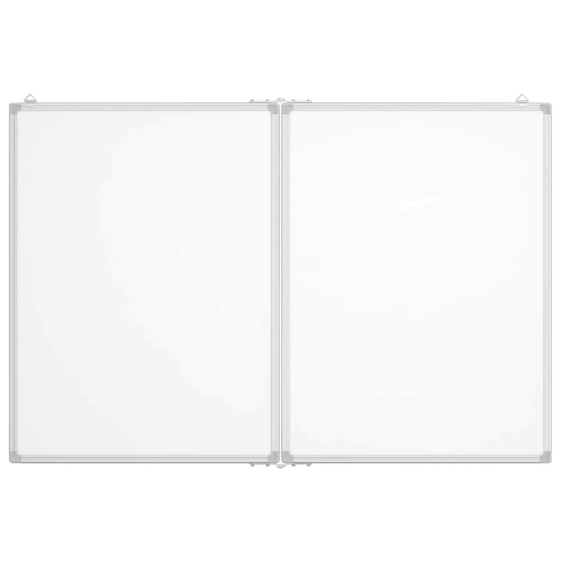 vidaXL magnētiska tāfele, salokāma, 120x80x1,7 cm, alumīnijs