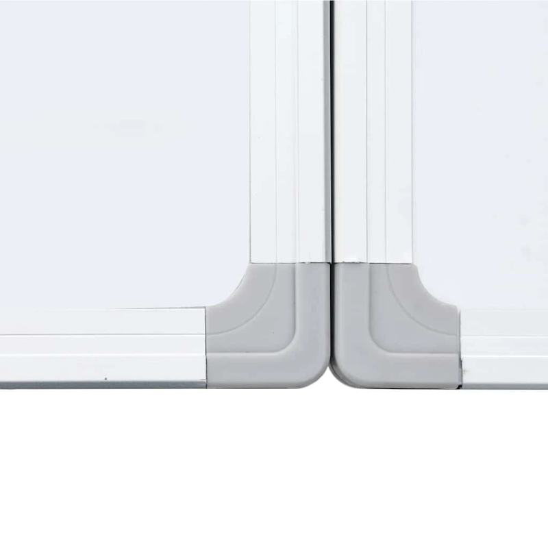 vidaXL magnētiska tāfele, salokāma, 120x80x1,7 cm, alumīnijs