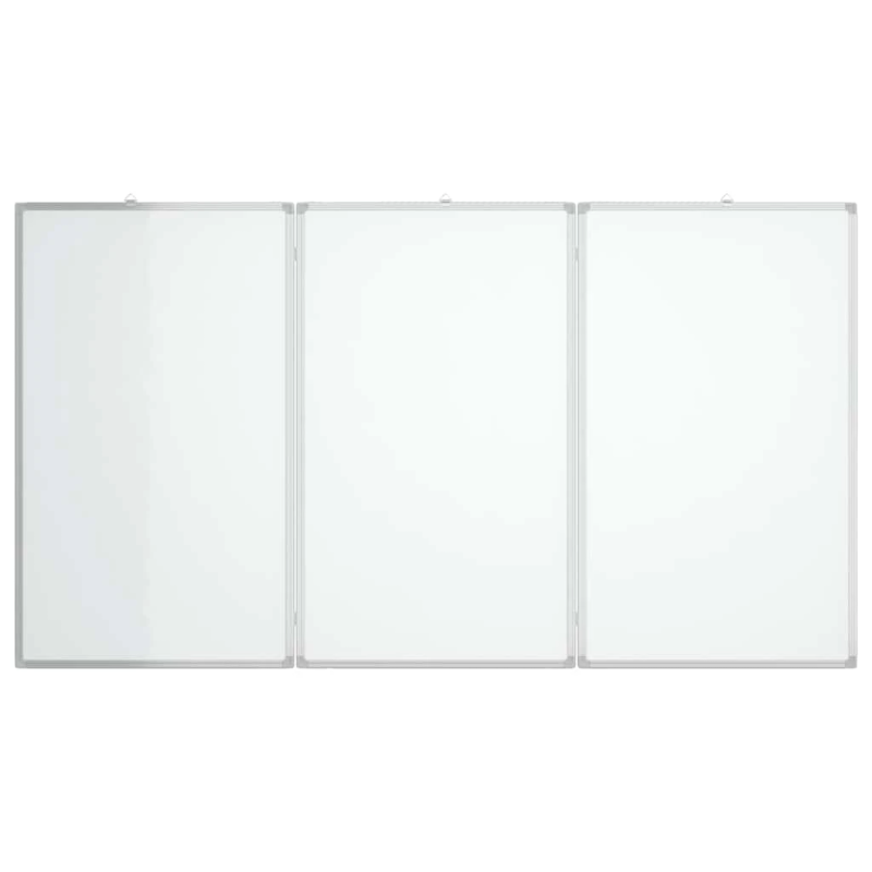 vidaXL magnētiska tāfele, salokāma, 120x80x1,7 cm, alumīnijs