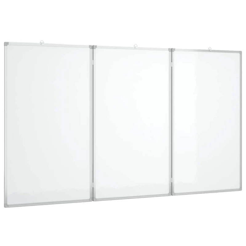 vidaXL magnētiska tāfele, salokāma, 150x80x1,7 cm, alumīnijs