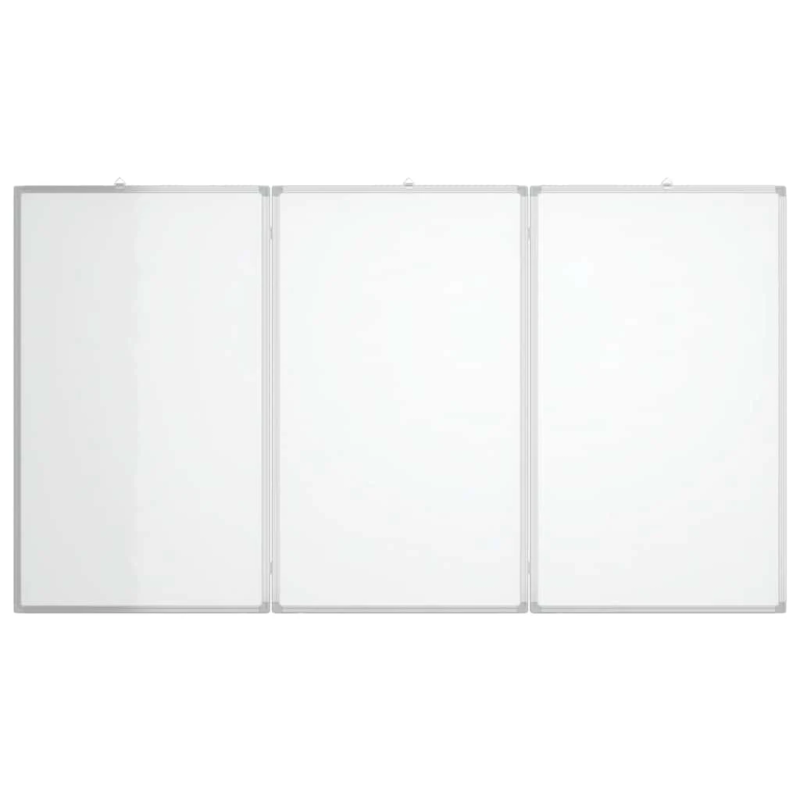 vidaXL magnētiska tāfele, salokāma, 150x80x1,7 cm, alumīnijs