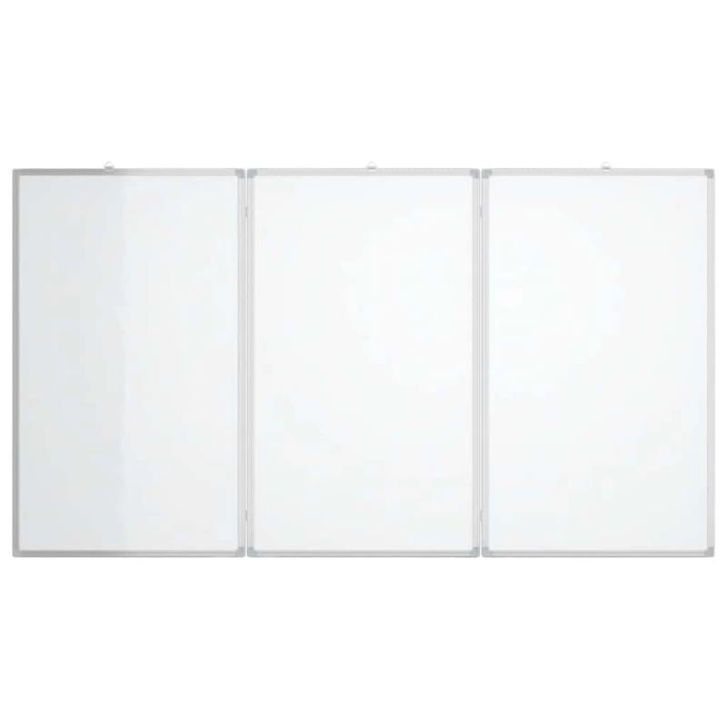 vidaXL magnētiska tāfele, salokāma, 180x80x1,7 cm, alumīnijs