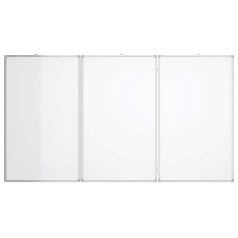 vidaXL magnētiska tāfele, salokāma, 180x100x1,7 cm, alumīnijs