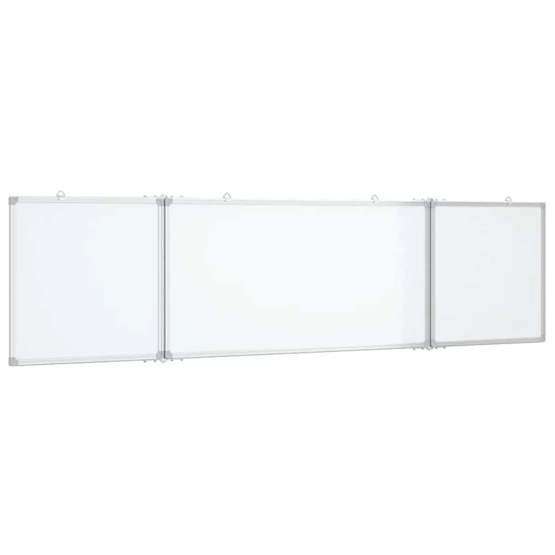 vidaXL magnētiska tāfele, salokāma, 160x40x1,7 cm, alumīnijs