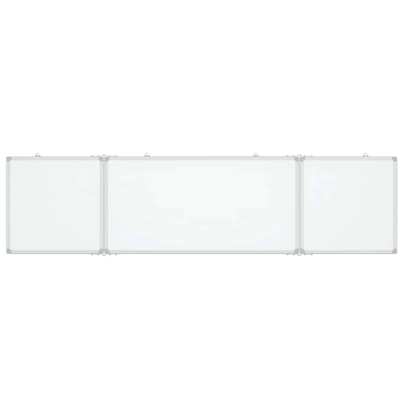 vidaXL magnētiska tāfele, salokāma, 160x40x1,7 cm, alumīnijs