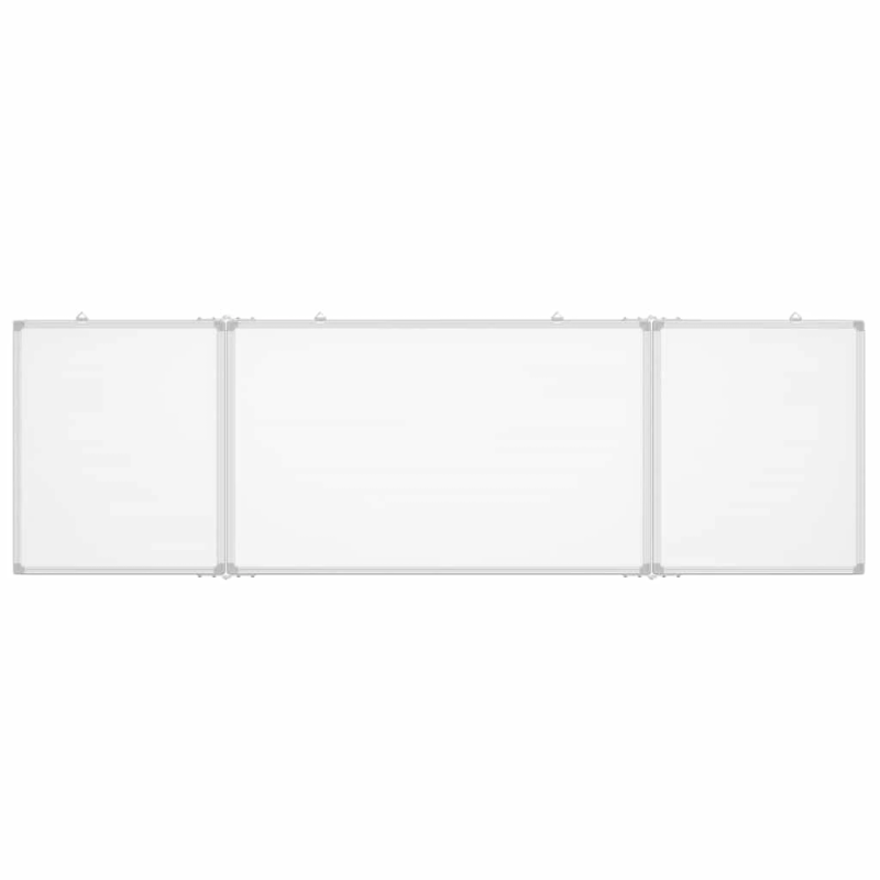 vidaXL magnētiska tāfele, salokāma, 160x50x1,7 cm, alumīnijs