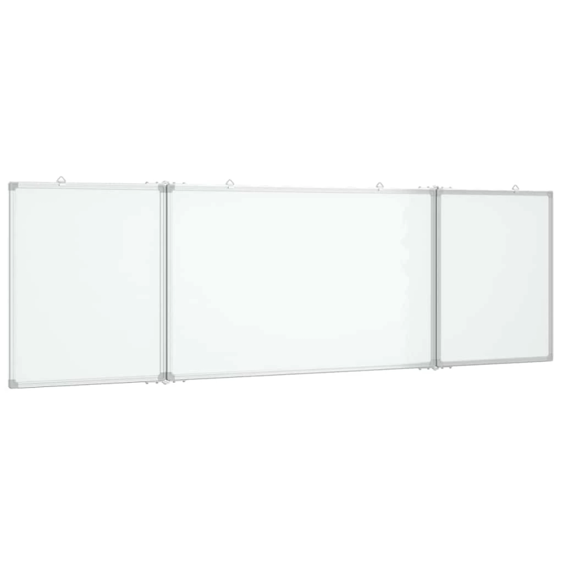 vidaXL magnētiska tāfele, salokāma, 160x60x1,7 cm, alumīnijs
