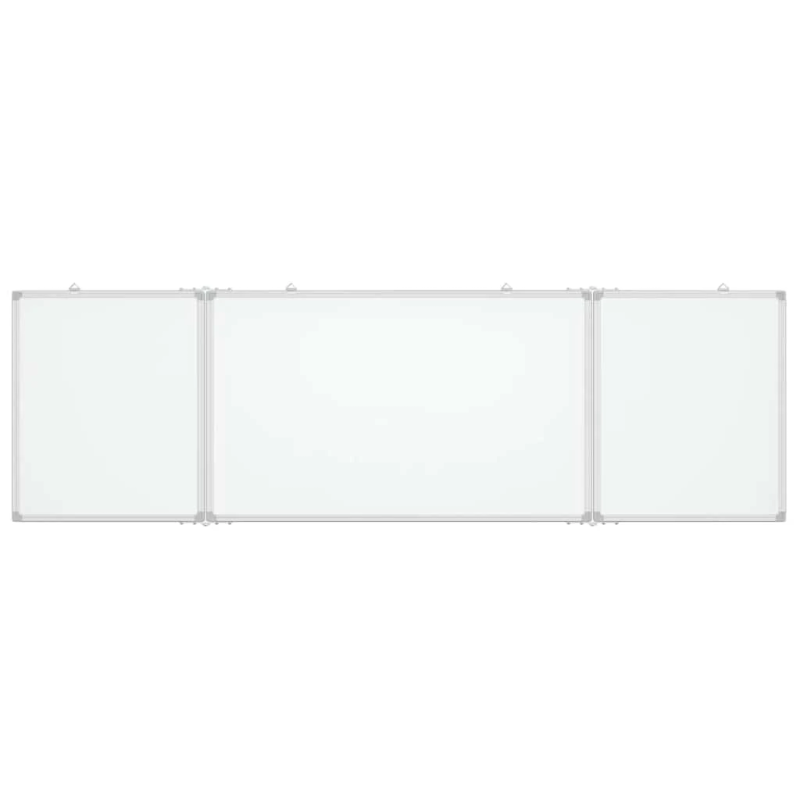 vidaXL magnētiska tāfele, salokāma, 160x60x1,7 cm, alumīnijs