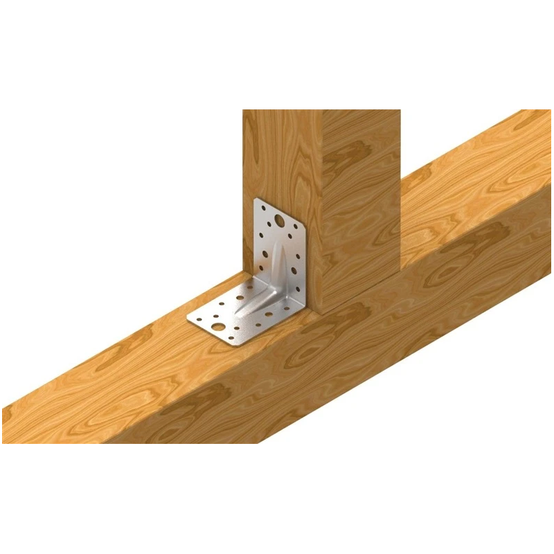 Stiprinājuma leņķis, pastiprināts, 90 x 90 x 65 x 2.5 mm