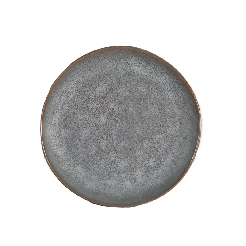 Lėkštė desertinė Domoletti Earth, DIA 20.5 cm, pilka sp.